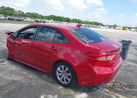 2021 Toyota Corolla Le из США, поврежденный, VIN JTDEPMAE8MJ161425